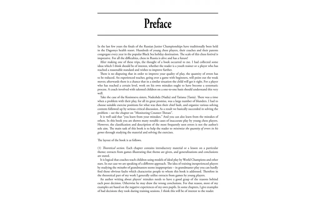 Chess Lessons by Vladimir Popov (twarda okładka)