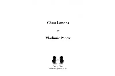 Chess Lessons by Vladimir Popov (miękka okładka)