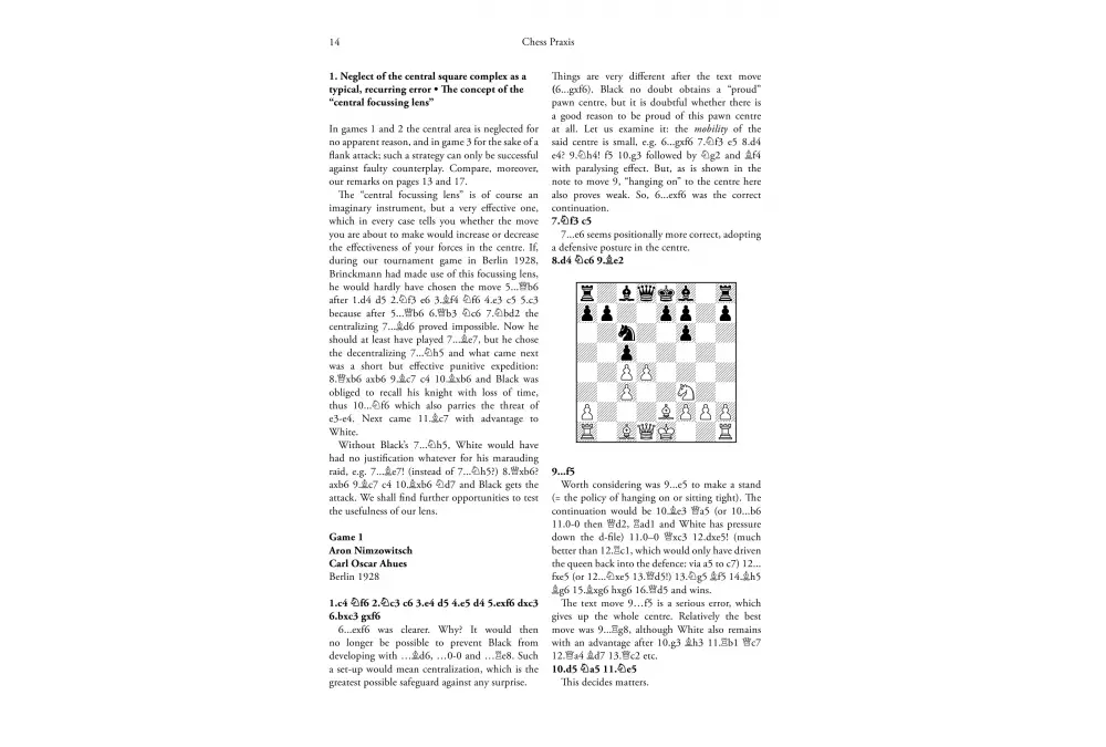 Chess Praxis by Aron Nimzowitsch (miękka okładka)