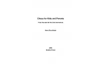 Chess for Kids and Parents by Heinz Brunthaler (miękka okładka)