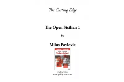 The Cutting Edge 1 - The Open Sicilian 1 by Milos Pavlovic (miękka okładka)