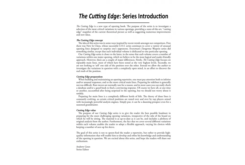 The Cutting Edge 1 - The Open Sicilian 1 by Milos Pavlovic (miękka okładka)
