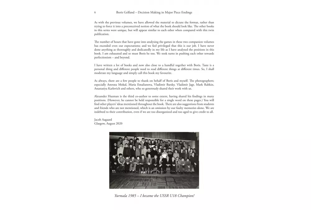 Decision Making in Major Piece Endings by Boris Gelfand (twarda okładka)
