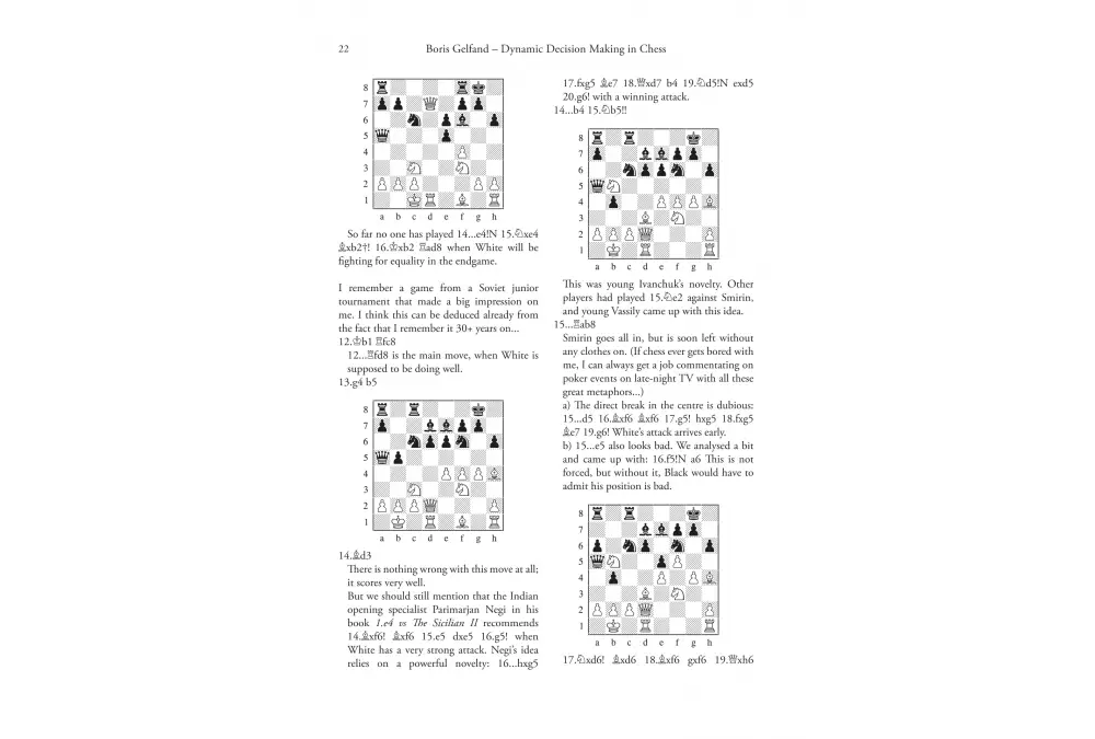 Dynamic Decision Making in Chess by Boris Gelfand (miękka okładka)