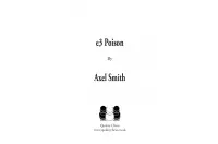 e3 Poison by Axel Smith (twarda okładka)