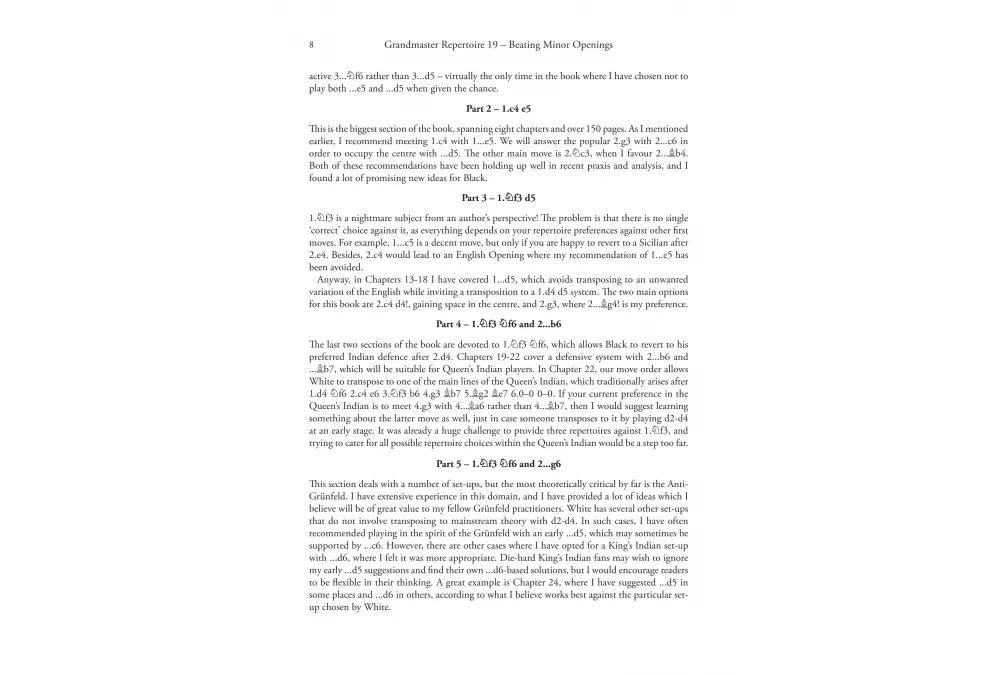 GM REPERTOIRE 19- BEATING MINOR OPENINGS HARDCOVER (out of stock)