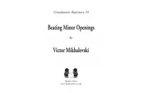 Grandmaster Repertoire 19 - Beating Minor Openings by Victor Mikhalevski (miękka okładka)