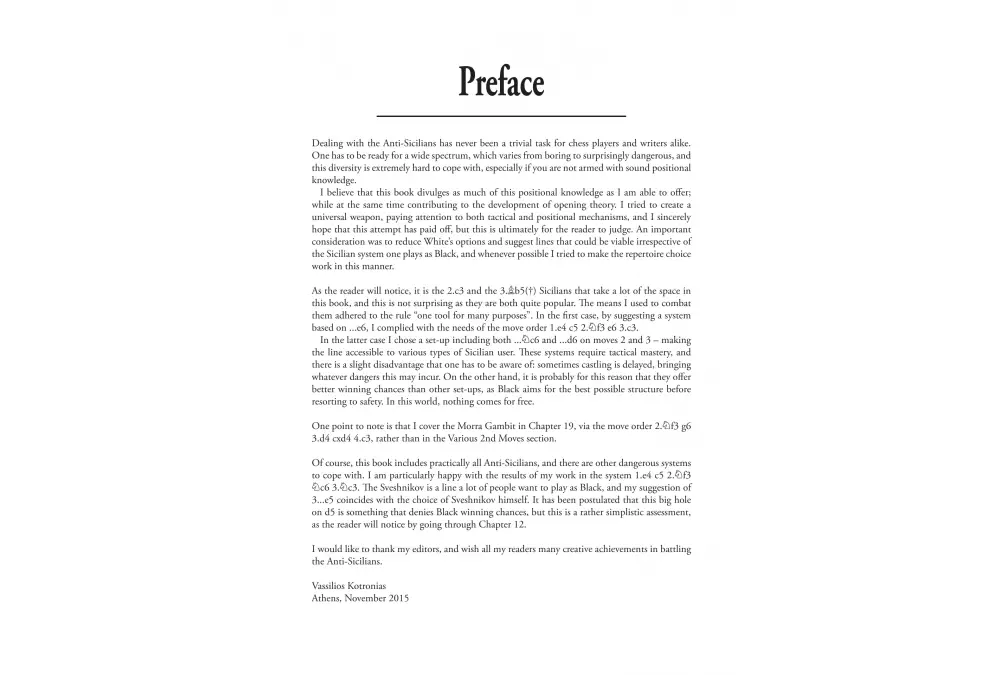 Grandmaster Repertoire 6A - Beating the Anti-Sicilians by Vassilios Kotronias (miękka okładka)