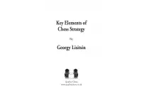 Key Elements of Chess Strategy by Georgy Lisitsin (twarda okładka)