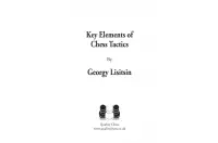 Key Elements of Chess Tactics by Georgy Lisitsin (twarda okładka)