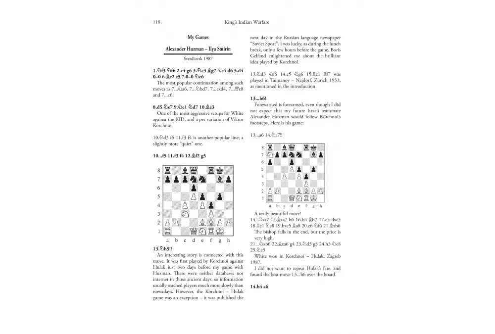 King's Indian Warfare by Ilya Smirin (twarda okładka)