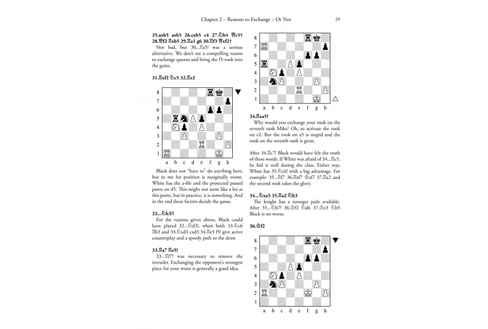 Mastering Chess Exchanges by Jacob Aagaard and Renier Castellanos (miękka okładka)