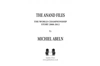The Anand Files by Michiel Abeln (miękka okładka)