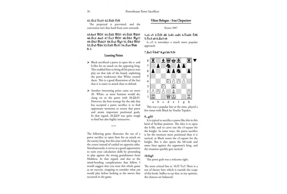 Powerhouse Pawn Sacrifices by Ivan Cheparinov (twarda okładka)