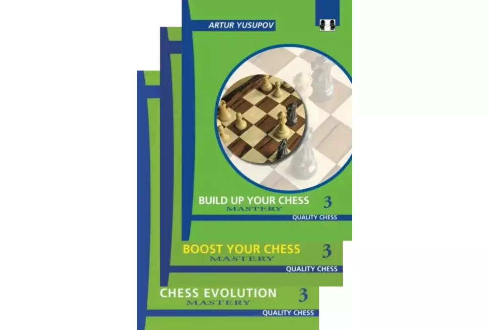 Zestaw 3 książek Mastery Series by Artur Yusupov (miękka okładka)