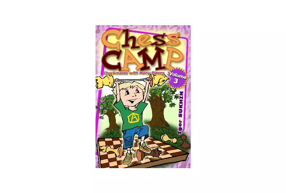 Zestaw 7 książek Chess Camp Series 1 - 7 (twarda okładka)