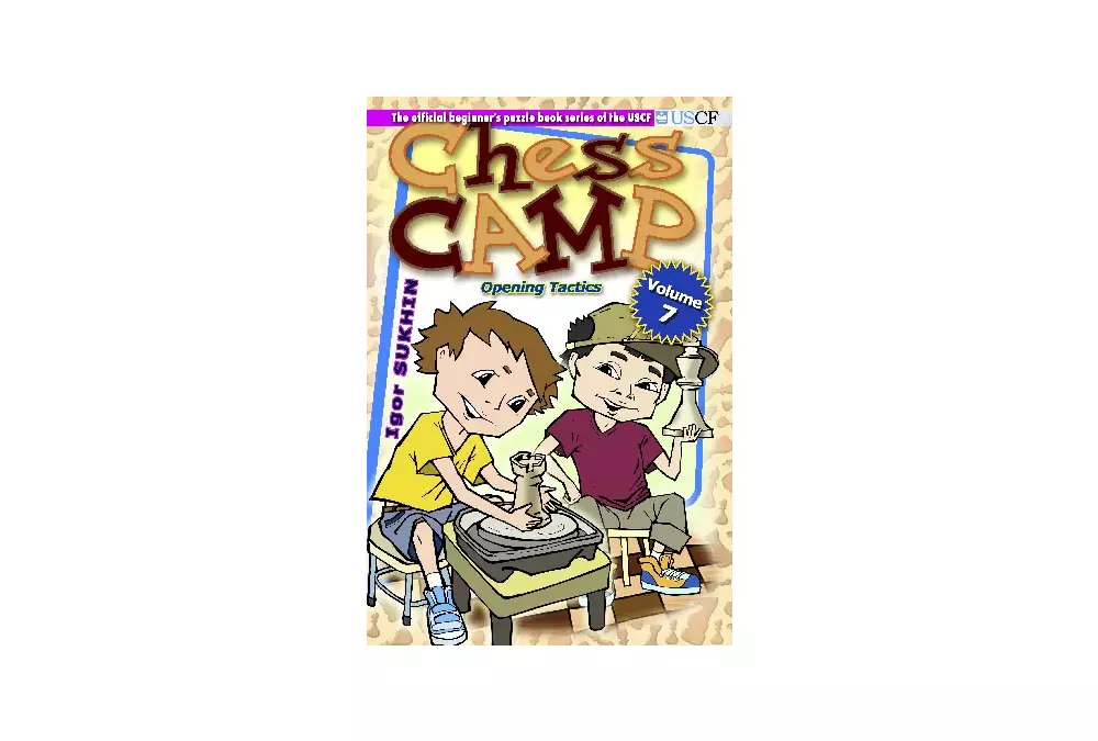 Zestaw 7 książek Chess Camp Series 1 - 7 (twarda okładka)