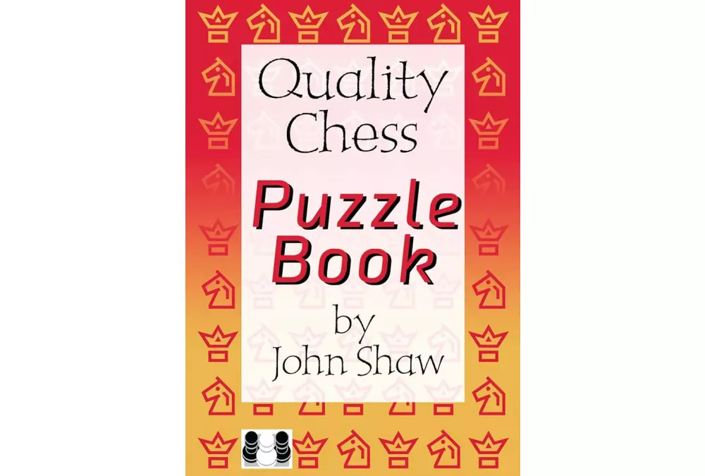 The Quality Chess Puzzle Book - by John Shaw (twarda okładka)
