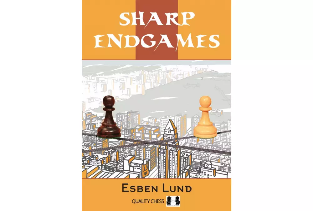 Sharp Endgames by Esben Lund (miękka okładka)