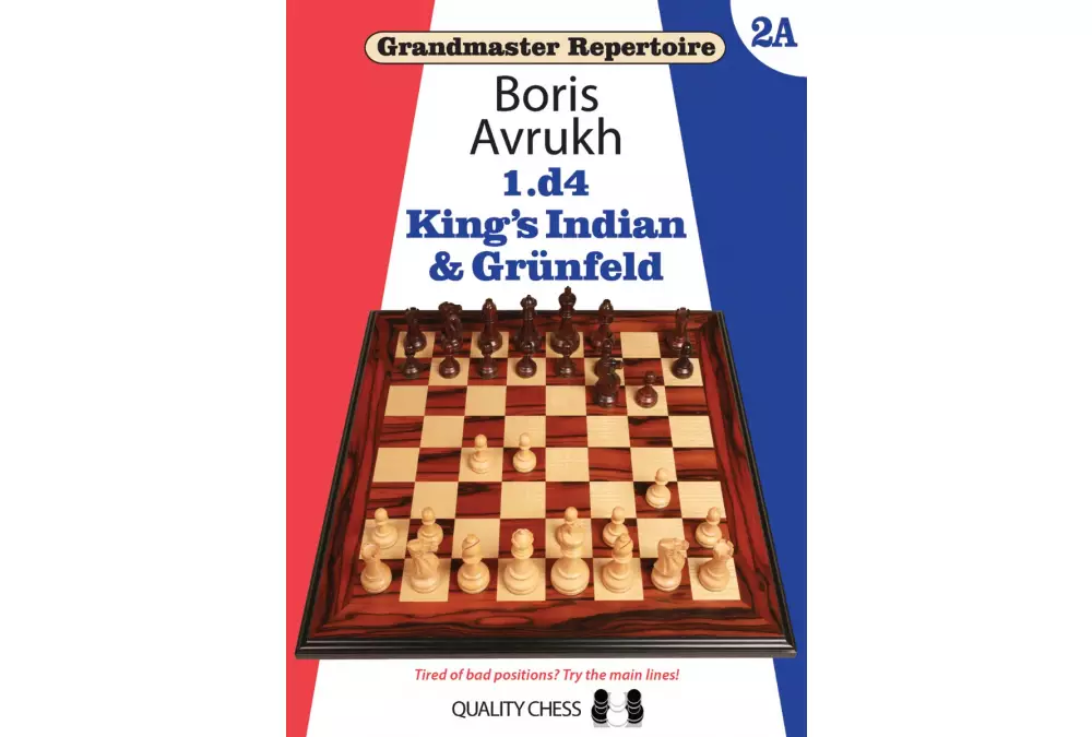 Grandmaster Repertoire 2A - King's Indian and Grunfeld by Boris Avrukh (miękka okładka)