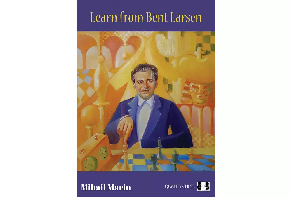 Learn from Bent Larsen by Mihail Marin (twarda okładka)