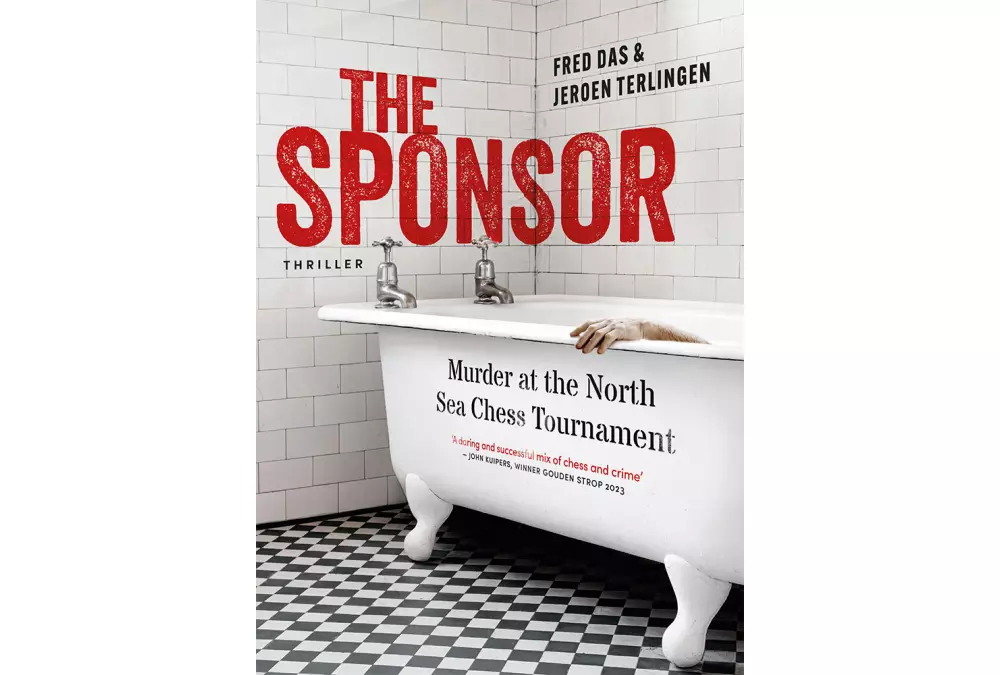 The Sponsor. Murder at the North Sea Chess Tournament by Fred Das, Jeroen Terlingen (twarda okładka)