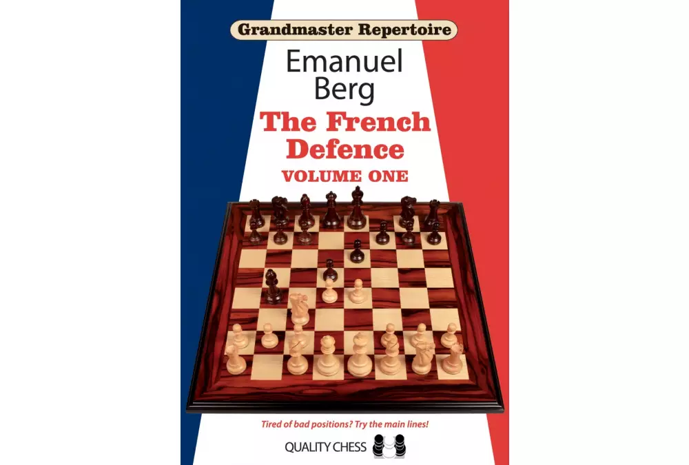 Grandmaster Repertoire 14 - The French Defence Volume One by Emanuel Berg (miękka okładka)